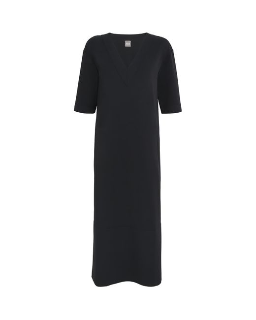 Max Mara Black Onagro Midi Dress