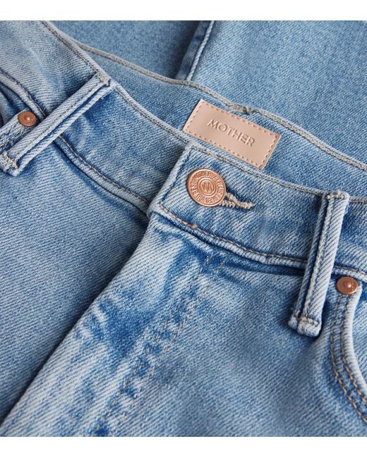 Mother Blue The Weekender Flared Jeans