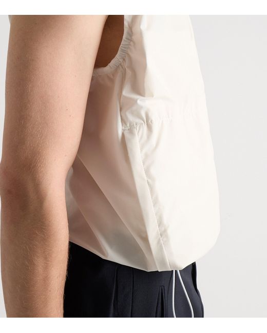 Prada Natural Re-Nylon Gilet for men