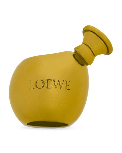 Loewe Yellow Brass Balloon Dice Charm