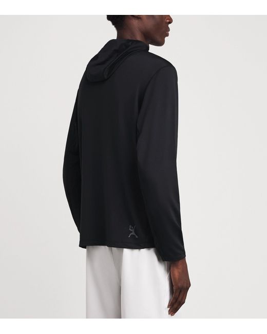 Pulco Studios Black Hooded Playing Top for men