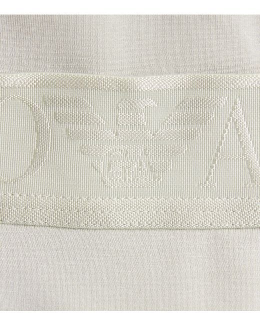 Emporio Armani White Modal Logo Trunks for men
