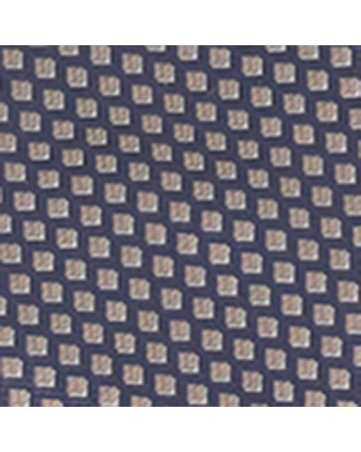 Giorgio Armani Blue Silk Geometric Jacquard Tie for men