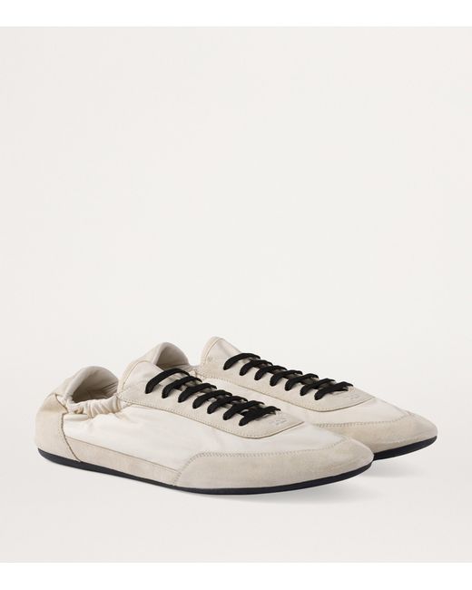 Prada White Panelled Sneakers