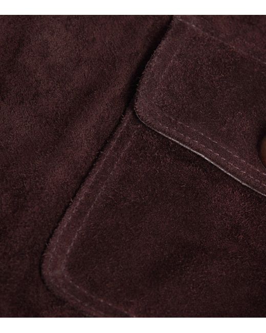 Arma Brown Suede Rosia Jacket