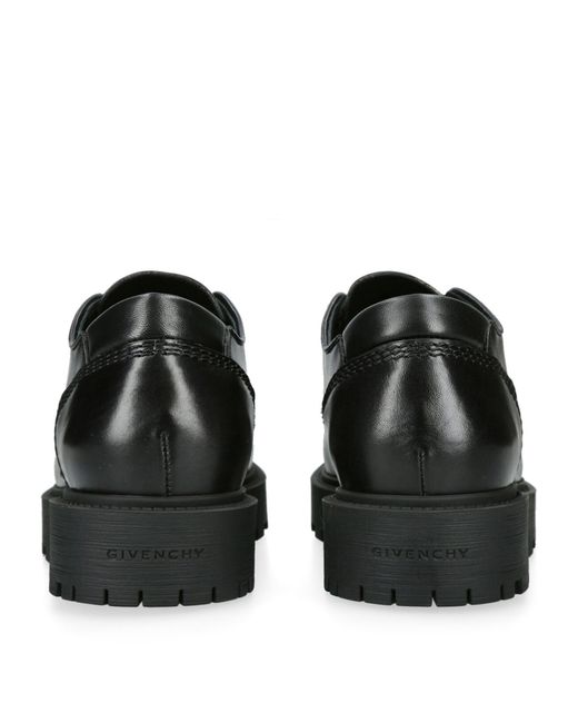 Givenchy Black Storm Derby Shoes for men