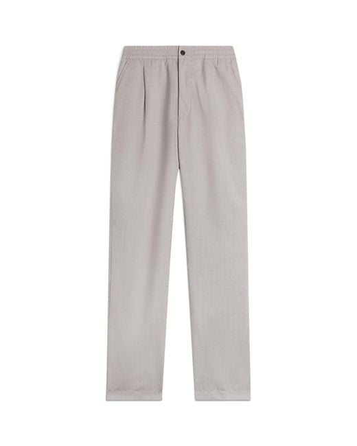 Dunhill Gray Wool Casual Trousers for men