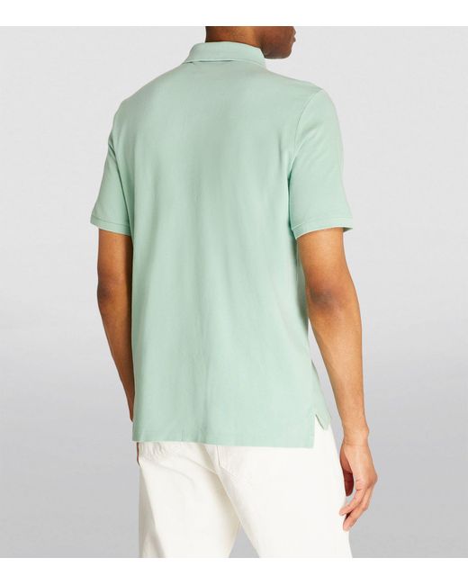 Polo Ralph Lauren Green Logo-patch Polo Shirt for men