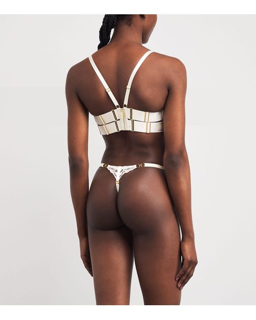 Bordelle White Theia Balconette Bra