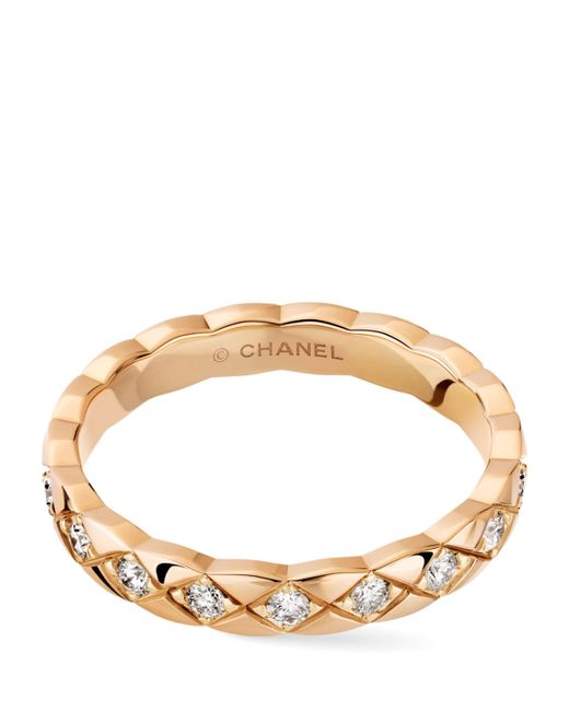 Chanel Natural And Diamond Coco Crush Ring