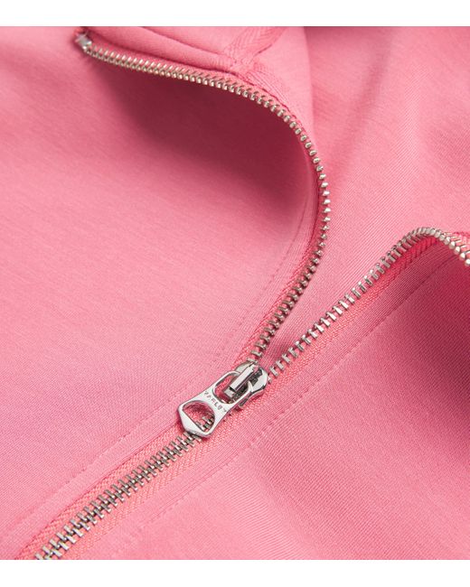 Varley Pink Short-Sleeve Ritchie Sweatshirt