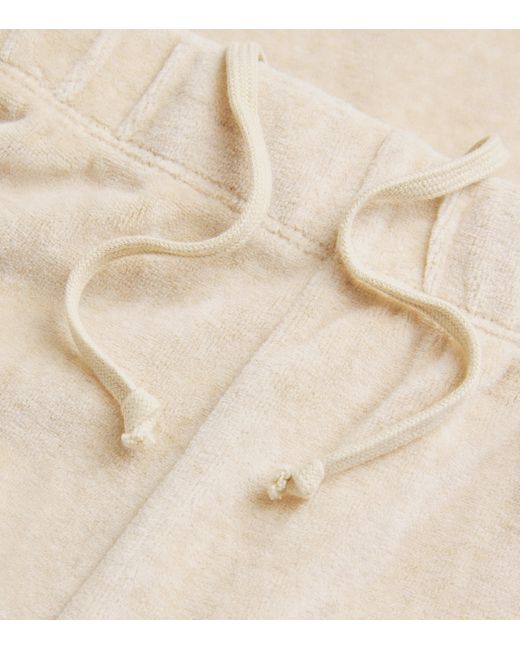 Suzie Kondi Natural Cotton-Blend Harem Sweatpants