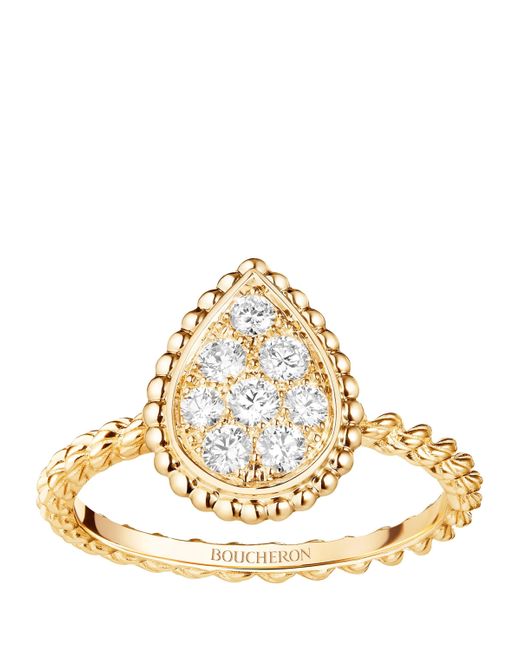 Boucheron Metallic Small Serpent Bohème Motif Ring