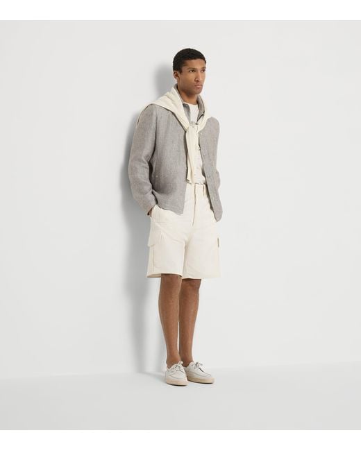 Brunello Cucinelli White Suede Penny Loafer Espadrilles