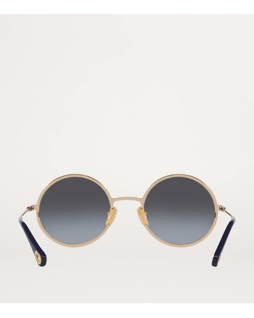 Chloé Gray Metal Ch0230S Sunglasses
