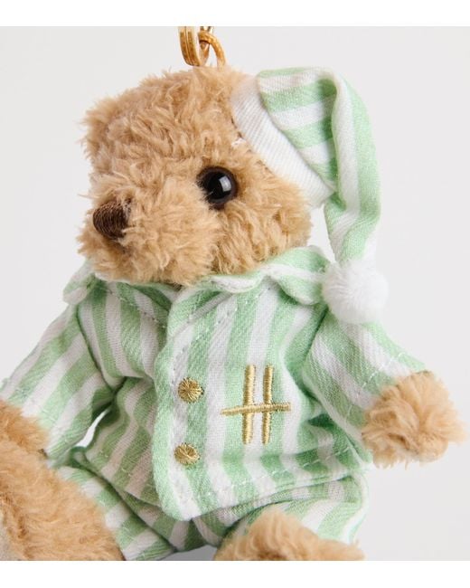 Harrods Metallic Pyjama Henry Bear Keyring