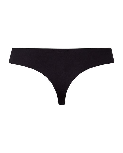 Hanro Black Invisible Touch Thong