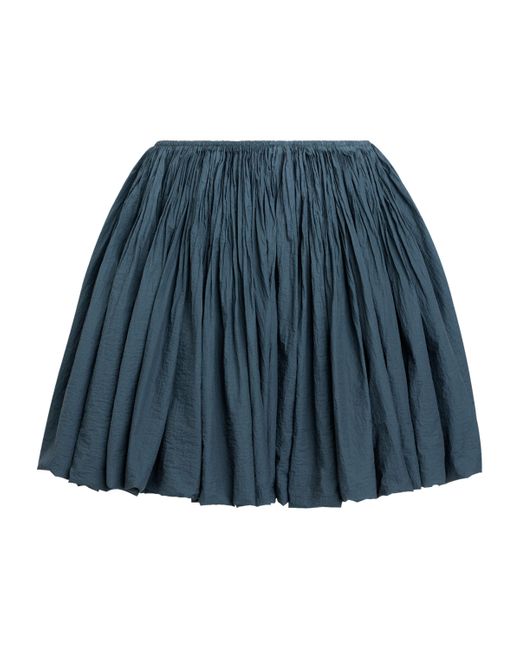 Alaïa Blue Bubble Mini Skirt