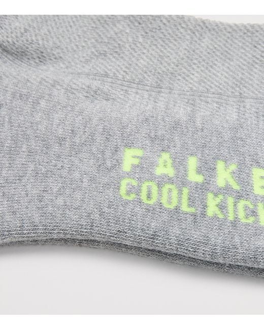 Falke Gray Cool Kick Socks for men