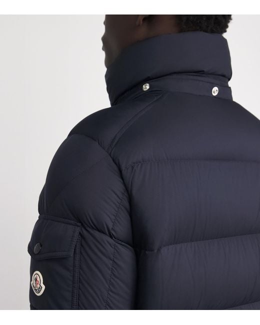 Moncler Blue Down Maya Puffer Jacket for men