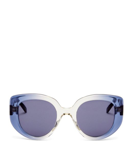 Loewe Blue Butterfly Sunglasses