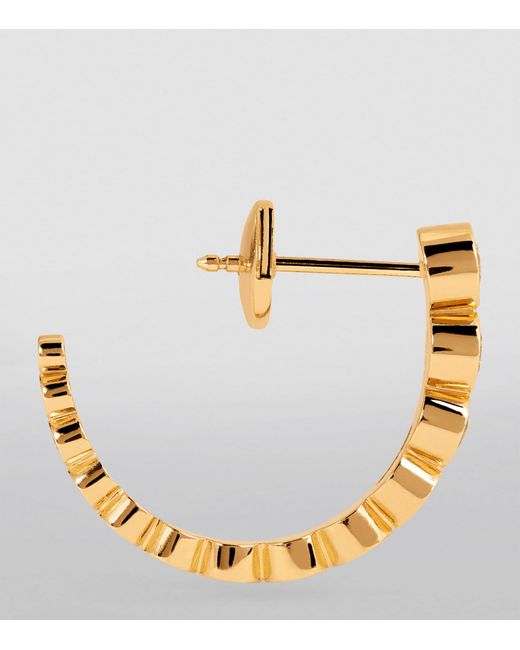 Sophie Bille Brahe Metallic And Diamond Boucle Ensemble Earrings