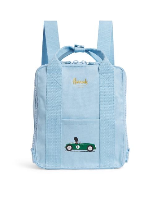 Harrods Blue Small Car Backpack