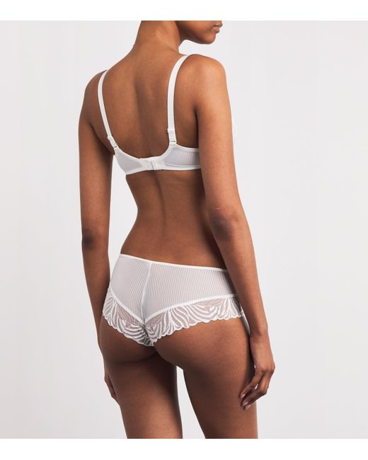 Chantelle White Lace Legend Full-Cup Bra