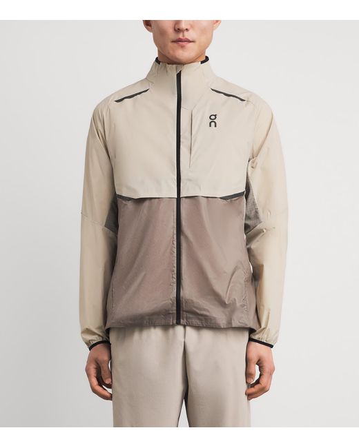 On Shoes Natural Weather Jacket for men