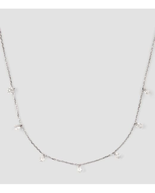 PERSÉE White And Diamond 7-Stone Danaé Necklace