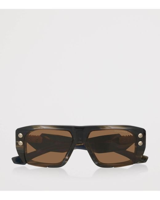 Dita Eyewear Gray Acetate Hypher-1183 Sunglasses for men