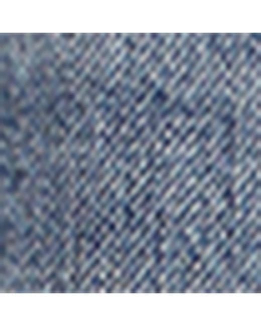 Dolce & Gabbana Blue Fold-Effect High-Rise Jeans