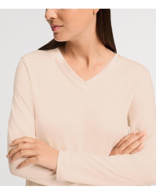 Hanro Pink Tyra Pyjama Set
