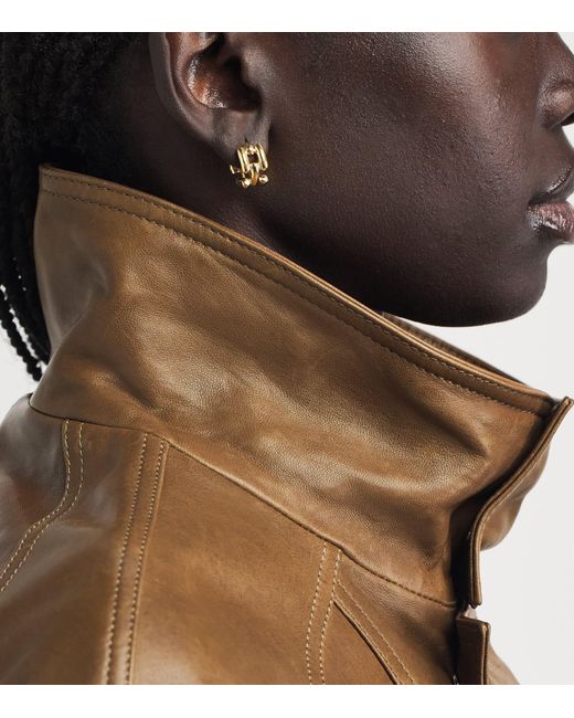 LIE STUDIO Metallic Plated The Johanna Earrings