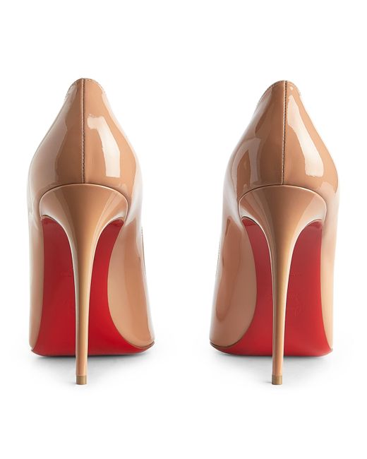 Christian Louboutin Brown Kate Patent Pumps 100