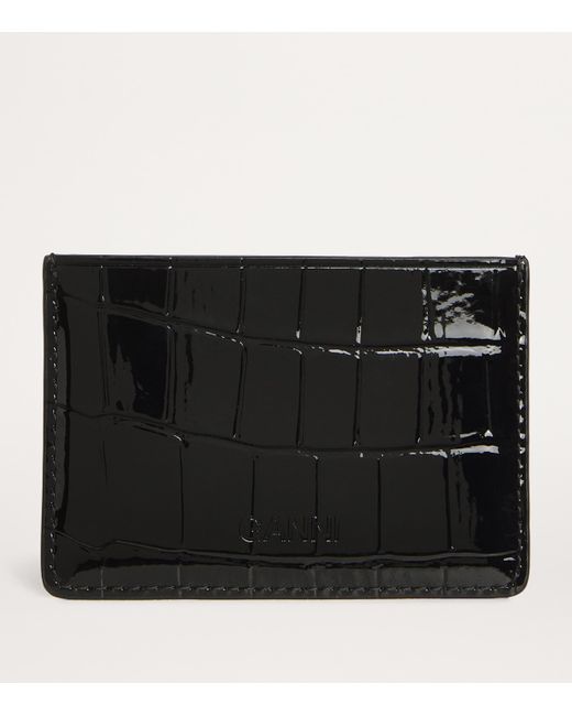 PINK METALLIC GANNI BOU CARD HOLDER