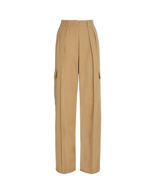 Sportmax Natural Jacopo Cargo Trousers