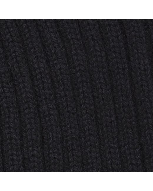 Brioni Black Cashmere Beanie for men