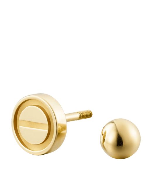 Cartier Metallic Yellow Gold Love Single Stud Earring