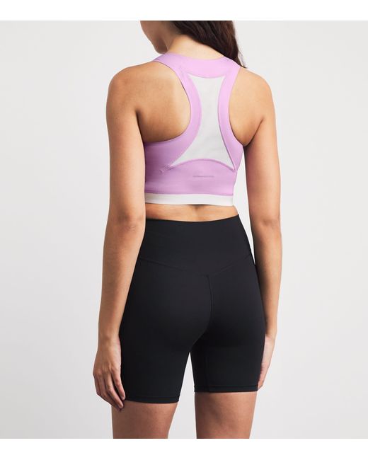 On Shoes Purple Train 2-In-1 Crop Top