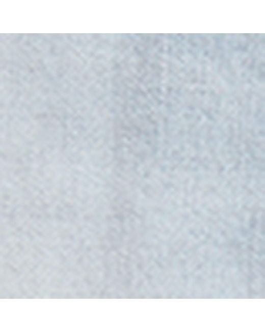 Balenciaga Blue Ripped-Off Wide-Leg Jeans