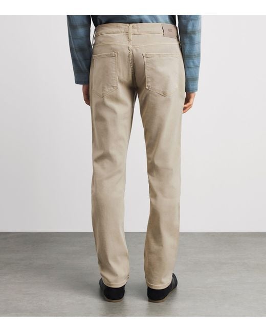 PAIGE Natural Federal Slim-Straight Jeans for men