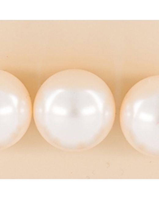 Alexandre De Paris Natural Oversize Pearl-Detail Claw Hair Clip