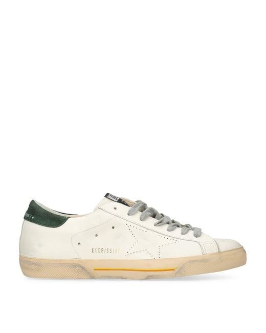 Golden Goose Deluxe Brand Natural Leather Super-Star Sneakers for men