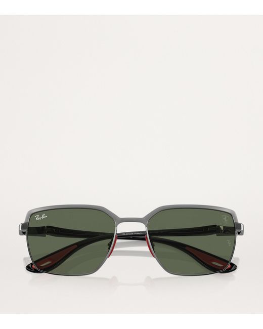 Ray-Ban Green X Scuderia Ferrari Rb3743M Collection Sunglasses