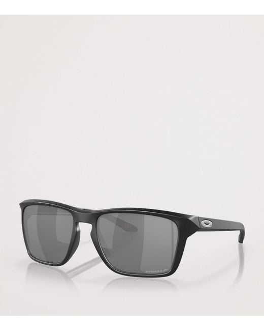 Oakley Gray Sylas Rectangle Sunglasses for men