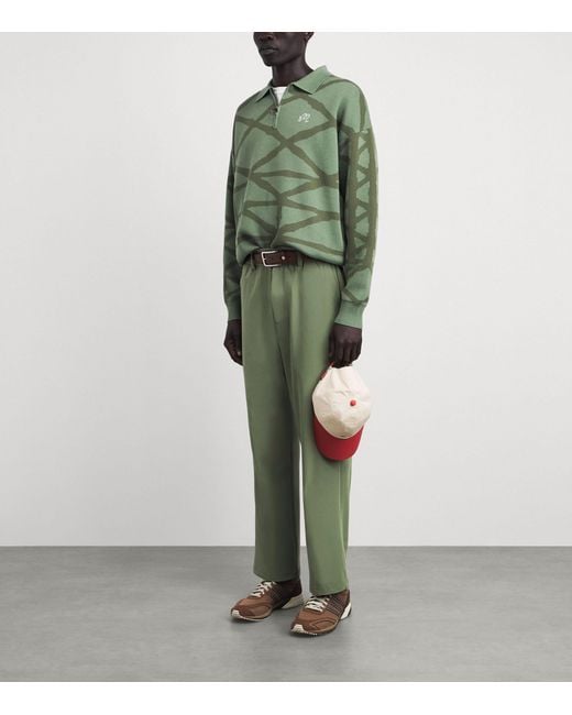 Malbon Green Coolcore Condor Trousers for men