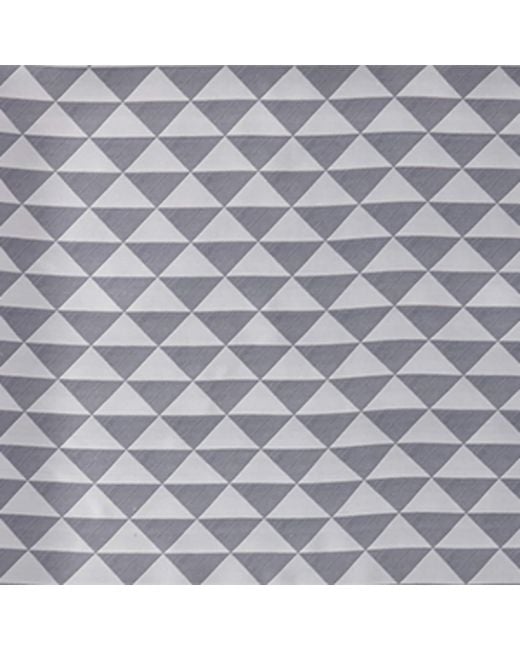 Prada Metallic Silk Triangle Scarf