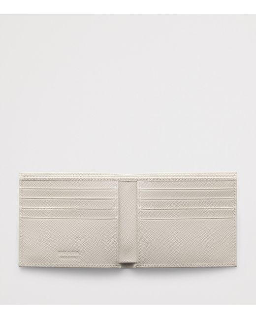 Prada Natural Saffiano Leather Wallet for men