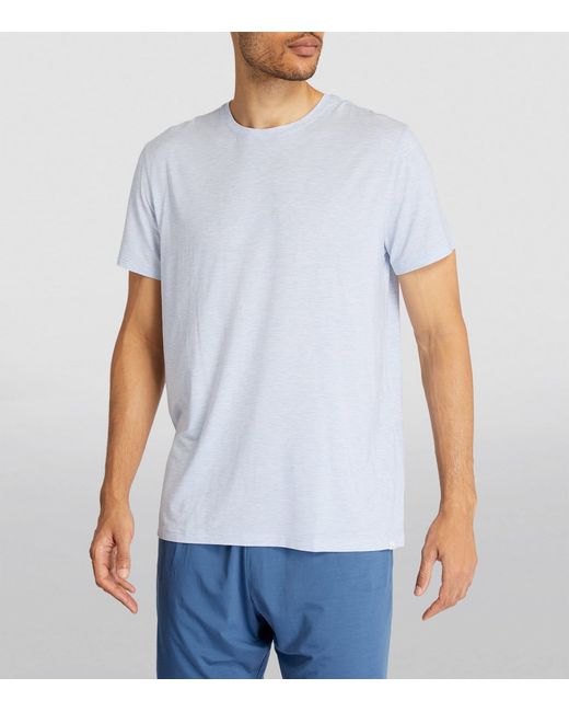 Derek Rose White Modal Micro T-Shirt for men